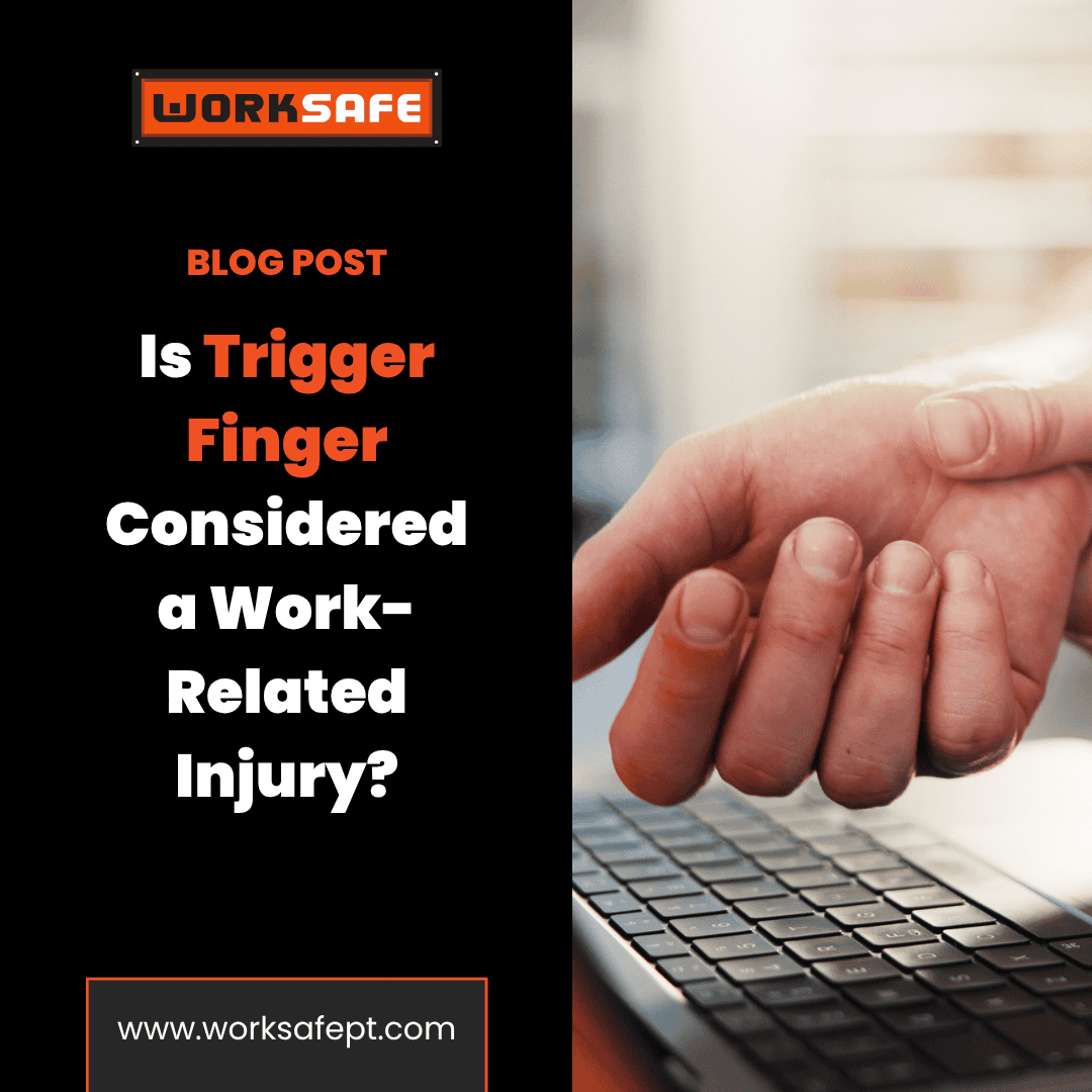 is trigger finger a work related injury