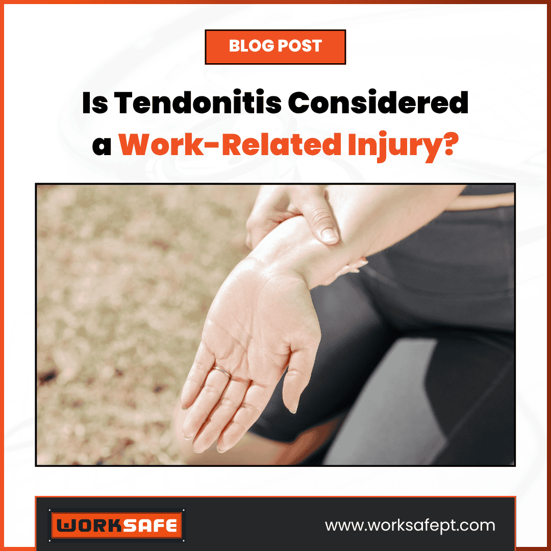 is tendonitis a work related injury