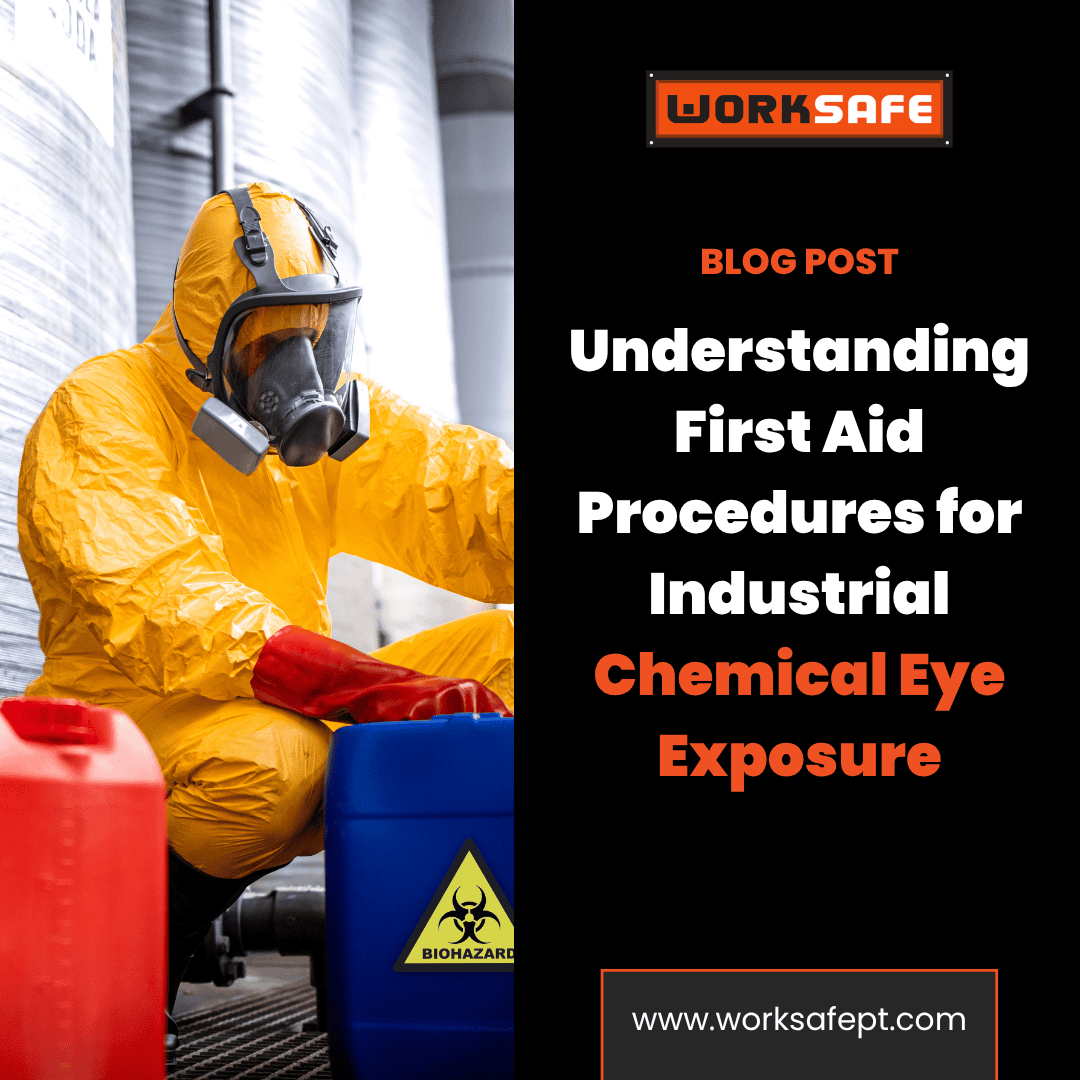first aid for chemical splashes in the eye